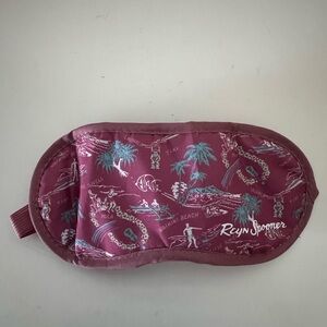 Reyn Spooner Palm Tree and Surf Wave Eye Mask